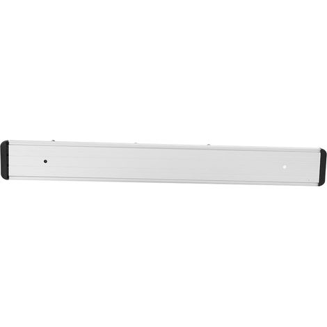 Wandhalterung für Bürste und Besen, aus hochwertigem Aluminium, wasserdicht, mit 3 Haken und 3 Ablageflächen (42 cm) (1/5)