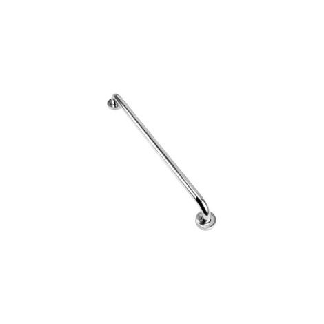 Barre de maintien 60 cm en acier inoxydable 304 – Charge max 300 lb – Finition chromée pour salle de bain et douche – Vis dissimulées