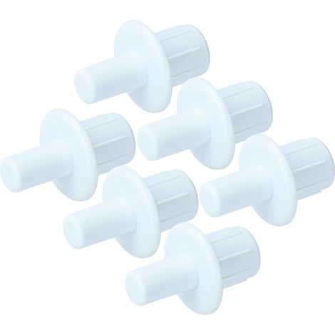vhbw 6x Bolt for Freezer Compartment Door Replacement for Balay 00632231 for Freezer, Fridge - Flap Holder