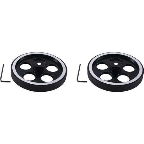 2pcs 300Mmx6Mm Roue de mesure à codeur en aluminium industriel et caoutchouc pour codeur industriel (1/5)