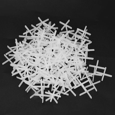 2500 Stück Keramikfliesen-Abstandshalter aus Kunststoff, wiederverwendbares Nivelliersystem, 1 mm/1,5 mm/1 mm (1/5)