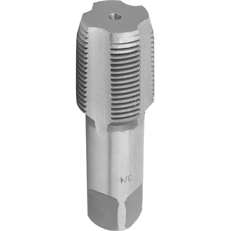 Machine à tarauder pour la réparation de filetages, acier argenté haute vitesse, outils de taraudage manuel 3/4 po (1/5)