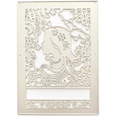 Mädchen-Metall-Stanzformen, Scrapbooking-Schablonen, Kartenprägung, DIY-Foto