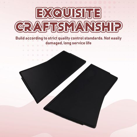 1 set. Color: Black. Material: ABS. Front trunk partition, compatible with Tesla Model 5.