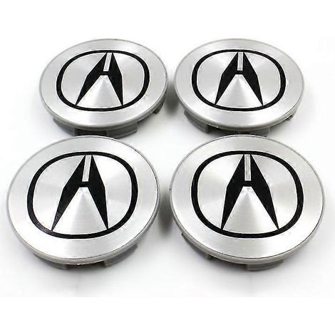 Enjoliveurs de moyeu de roue de 69 mm compatibles avec Acura RDX, TLX, CDX, MDX, RDX, ZDX, TL, TLX-L, RLX, TSX, RSX et Integra (accessoires extérieurs). (1/3)
