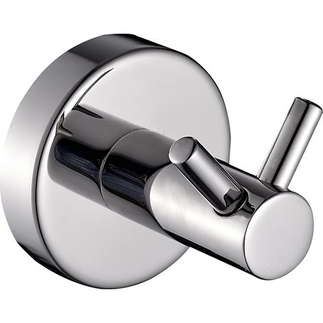 Appendiabiti doppio da muro in acciaio inox AISI 304 Gedy 5026 serie PROJECT Cromato (1/3)