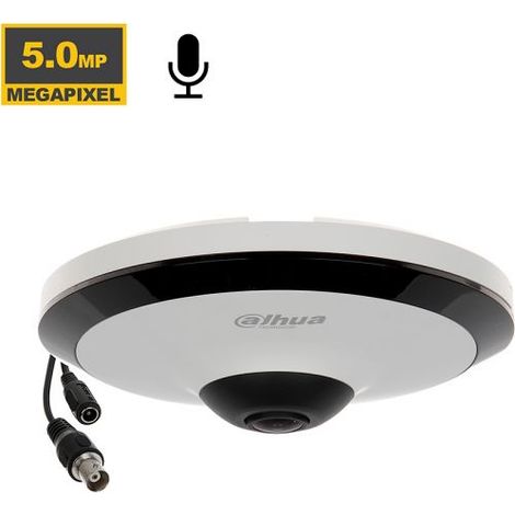 Dahua telecamera 5MP Microfono IR10m - HAC-EW2501(1.4mm)