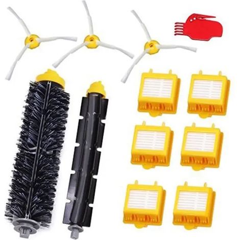 Accessoires - iRobot - Roomba 700 - Jeu de Filtres - 12 Pièces - Jaune (1/4)
