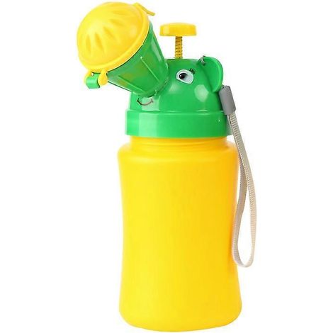1 urinoir portable hygiénique pour bébés garçons et filles, pot de voyage pour voiture, anti-fuite, mignon et pratique, pour enfants urinant debout ( ) (1/3)