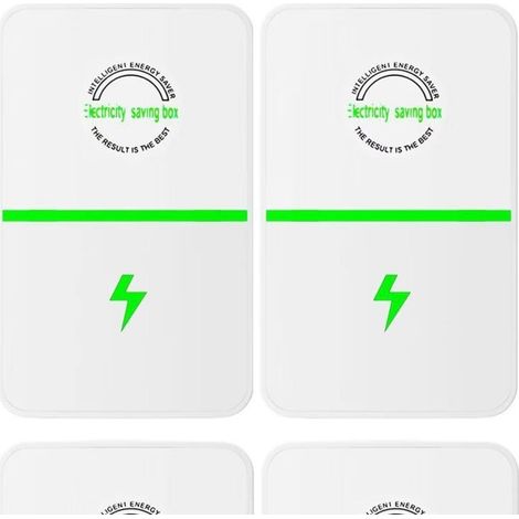 4-teiliges Energiespargerät, Stromspargerät Stop Watt Energiesparbox Stromspargerät