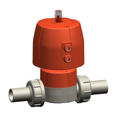 GF Membranv.Diastar 10 PP/EPDM FO d 20 Verschr. et Stutzen SDR11