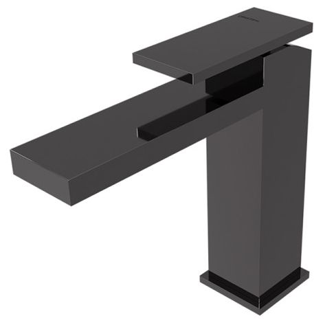 Mitigeur lavabo large Chromé Noir Tabula - CRISTINA ONDYNA TA26472 (1/2)