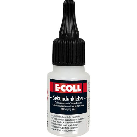 E-COLL Sekundenkleber 20g Flasche (1/3)