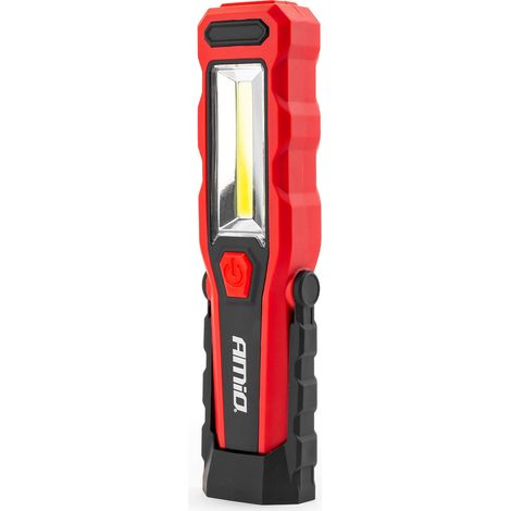 Lampe d'inspection avec batterie intégrée, rotative à 180°, 1800 mAh amio-02171 (1/5)