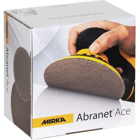 MIRKA ABRANET ACE 150MM P180 GRIT 50 pack