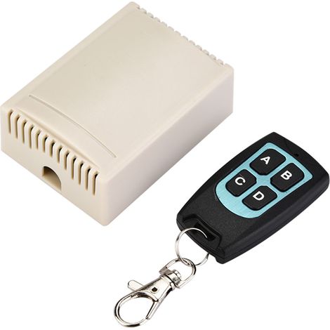 12V 433MHz Funkfernbedienung mit Relais und HF-Empfänger (1/5)