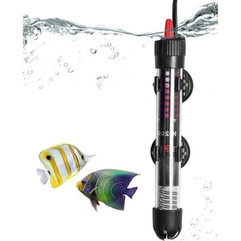 Chauffage d\'aquarium Rglable 25 W Rsistance Aquarium avec Thermostat 20-34 C pour Rservoirs Poissons et Aquarium