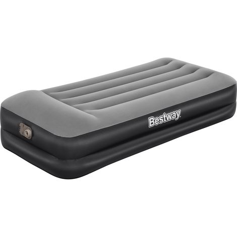 Bestway Luftbett 191 x 97 x 46 cm Twin Built-in  mit integrierter Elektropumpe