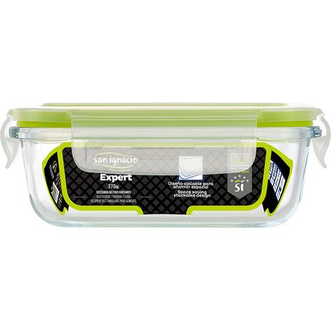 Hermétique Rectangulaire 370ml Borosilicate Expert SG4700 San Ignacio (1/2)