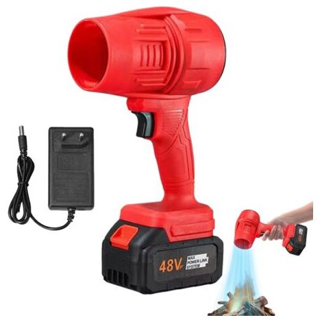 Ventilateur de pulvérisation à Turbine, Ventilateur Sec par pulvérisation pour Voiture,Dépoussiéreur d'air portatif sans Fil Plumeau électrique à air comprimé, Ventilateur portatif à Sec (1/5)