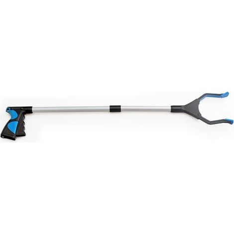 Rubbish Clip Blue - 81 cm Clip à ordures pliable + Clip pivotant télescopique - Garbage Clip (1/5)