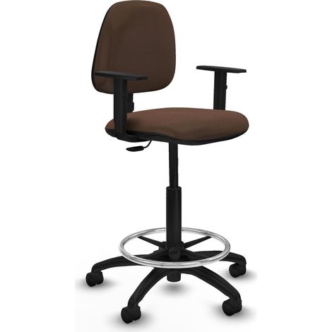 Chaise de bureau Piqueras y Crespo B1D01RN marron 66x47 cm