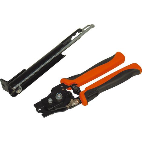 Agrafeuse à grillage à chargeur automatique + 100 agrafes plastifiées 20 mm - RONDY
