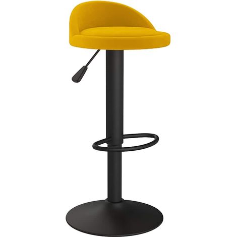 Maison Exclusive - Barhocker Gelb Samt