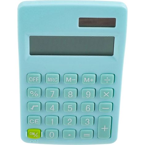 Petite calculatrice à double alimentation solaire pour étudiants (1/5)