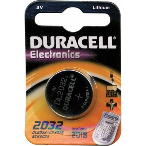 Batteria a Bottone CR1616 al litio Duracell conf. 10 Blister da 1 Pz (1/2)