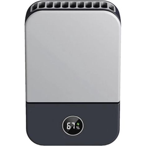 Ventilatore da collo portatile - Potente ventilatore portatile USB  Mini ventilatore  Ventilatore da tavolo  Ventilatore portatile  Ventilatore da collo blu (1/5)