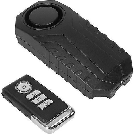 Alarme vélo 113 dB antivol pour vélo et moto avec télécommande à vibration sans fil (1/5)