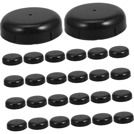 de 24 embouts ronds en plastique pour pieds de chaises (1/5)