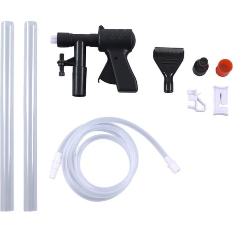 Nettoyeur d'aquarium Semi-automatique, changement de tuyau d'eau Durable, lave-sable pneumatique (1/5)