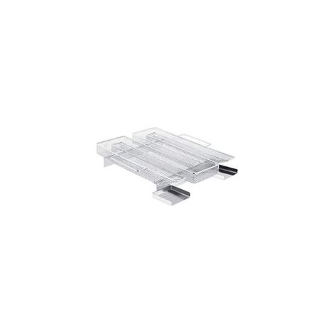 Générateur de Fumée Froide en Acier Inoxydable Fumoir Viande et Poisson avec Brosse Nettoyage Serpentin pour Fumoir pour Grille Barbecue - Carrée