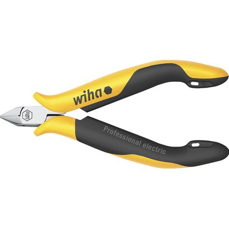 Wiha Tronchese Professional ESD Testa stretta, a punta, con piccolo taglio 115 mm, 4 1/2" (26814) (1/2)