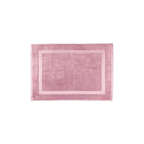 Rosa Duschvorleger aus Schwamm 50 × 70 cm