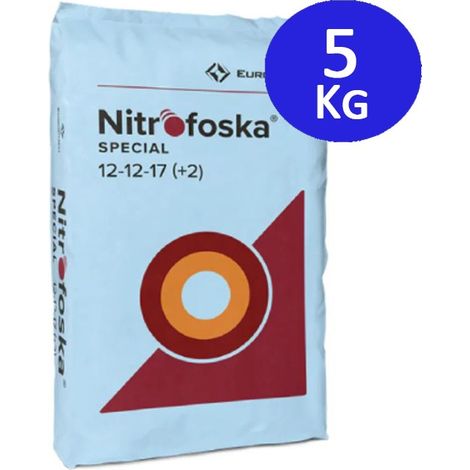 Abono Nitrofoska Especial de 5 Kg 12 + 12 + 17 + 2  Recomendado tras la Poda para Árboles en Edad de Crecimiento (1/3)