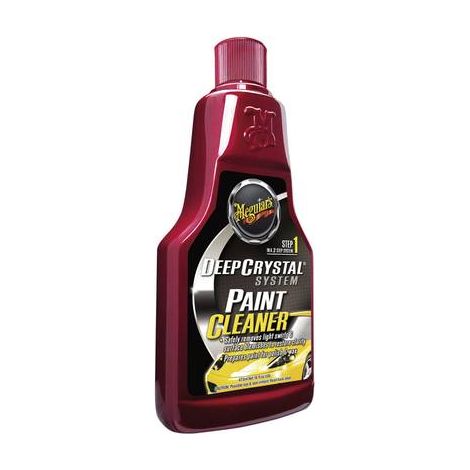 Produit d'entretien Meguiar's deep crystal step 1 non abrasif facile à utiliser (1/2)