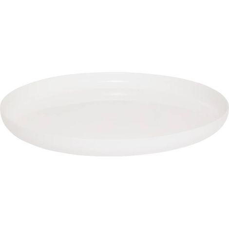 Lot de 6 Assiettes Plates "Mathilde" 27cm Blanc