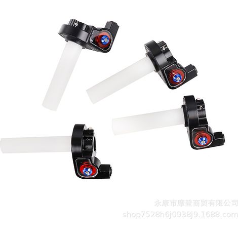 Pièces de modification pour quad et moto : poignée d'accélérateur haute performance renforcée avec indicateurs visuels, siège de poignée d'accélérateur de 22 mm, KLX (1/5)