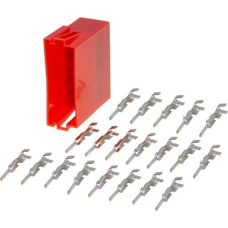Kit assemblage Fiche nue Mini ISO femelle 20PIN avec broches