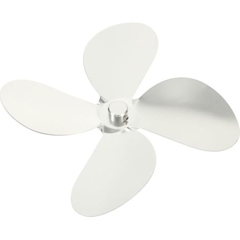 Ventilateur de cheminée Healeved - Pales durables en alliage d'aluminium argenté - Pièce rechange