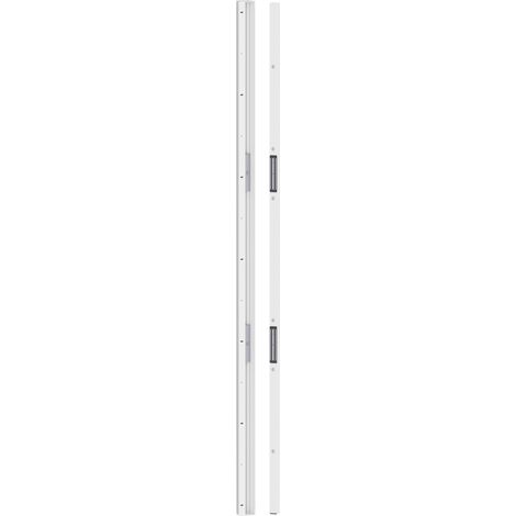 Bandeau con ventosa 2500 mm 2 x 300 daN 12/24V DC NF S 61-937 - Bianco lucido - SEWOSY - CPREG2N/250-9010 (1/2)