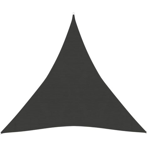 Maison Exclusive - Sonnensegel 160 g/m² Anthrazit 3x3x3 m HDPE