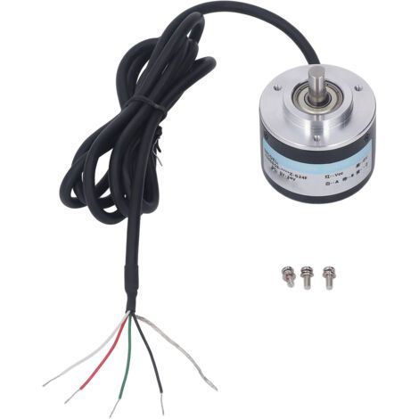 Codeur rotatif incrémental, à double phase, diamètre extérieur de 50 mm, pour inspection d’égouts, tension continue de 5 à 24 V, 100 impulsions par tour