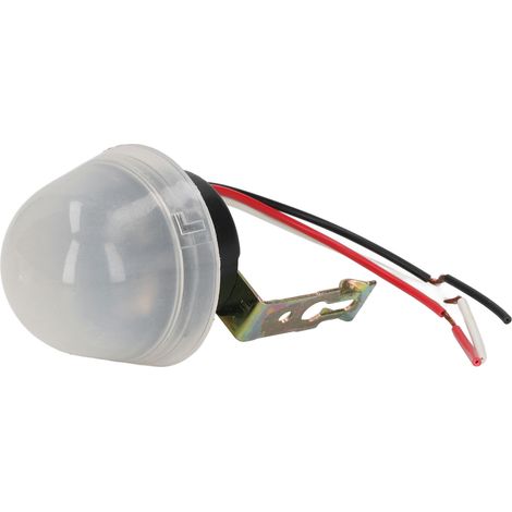 Détecteur de Lumière Extérieur 10A, Capteur de Mouvement Étanche Haute Sensibilité pour Éclairage Solaire AC220V (1/5)