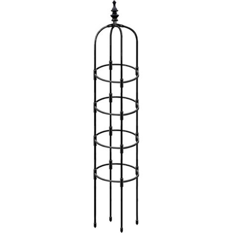 Support pour Plantes Grimpantes à Structure U - Tuteur Obélisque pour Jardin Solide et Pratique (1/5)