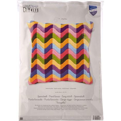 Vervaco Kit per Cuscino Ricamato a Punto Croce, prestampato (1/3)