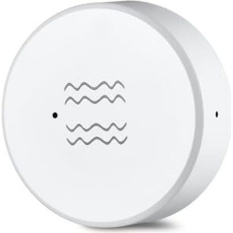 Allarme intelligente con sensore di vibrazione, monitoraggio in tempo reale, allarme di rilevamento della vibrazione di porte/finestre per la sicurezza domestica, compatibile con Home (1/5)